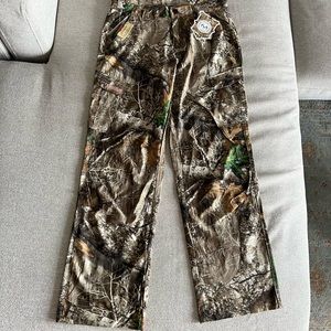 Magellan Camo hunting pants with pink embroidery